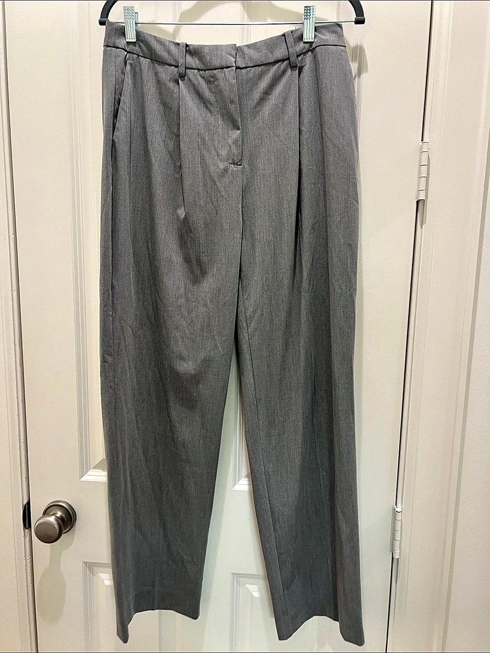 MNG Tailored Gray Trousers Size M (6)